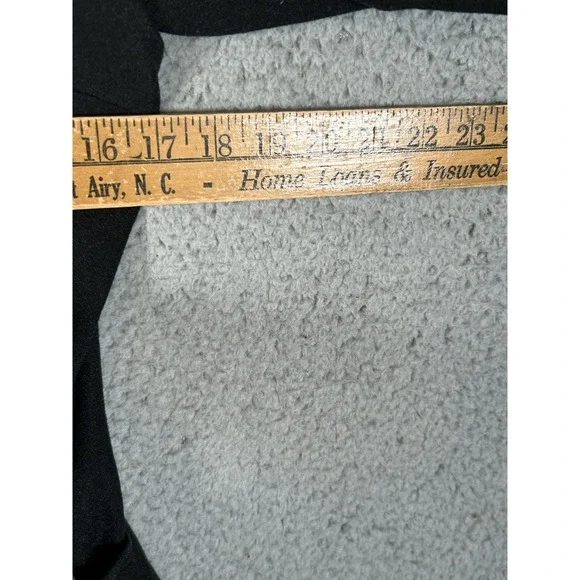 Anthropologie Tulle Peacoat Black Wool Longline M Polka Dot Lining Button Pocket - Picture 6 of 8